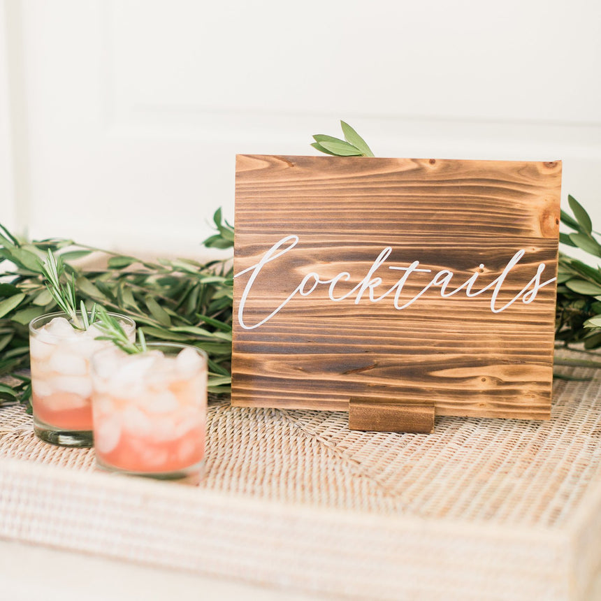 Wedding Signs | Style Me Pretty