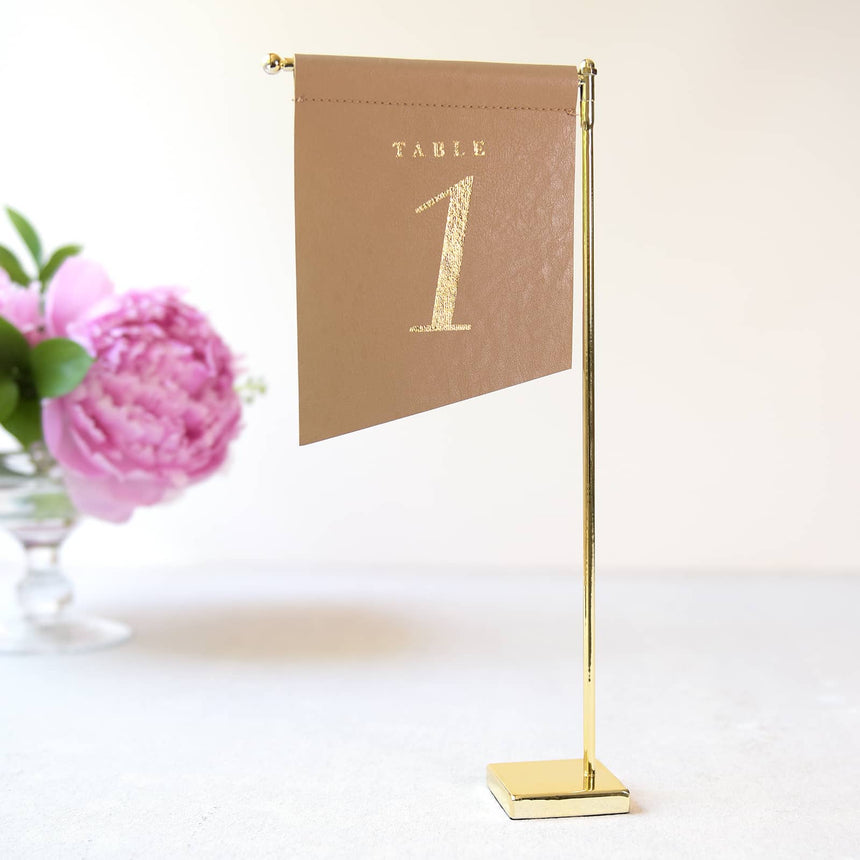 Wedding Table Numbers and Holders | Style Me Pretty