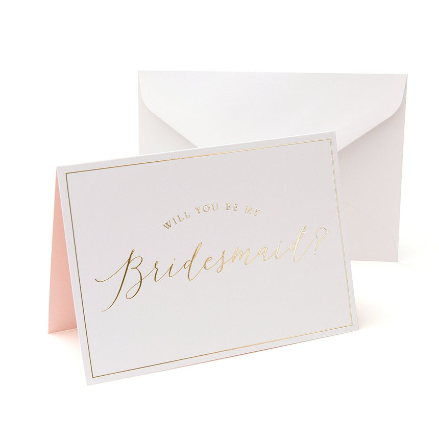 Will You Be My Bridesmaid Cards - 8 Count Style Me Pretty Note Cards 34932