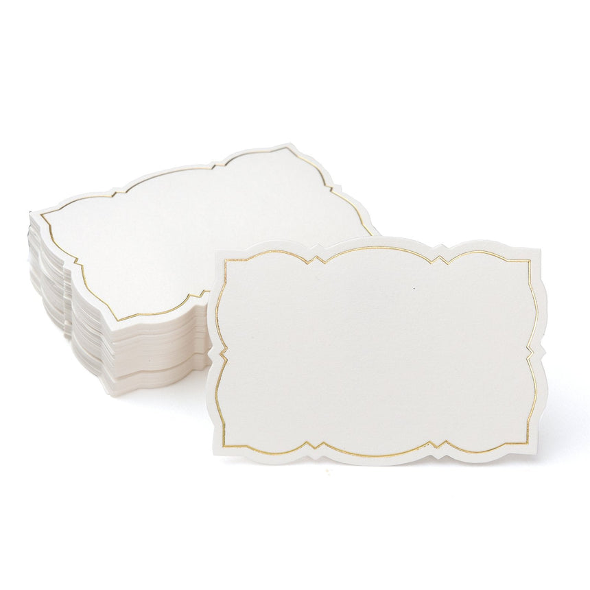 Ornate Border Place Cards - 50 Count Gold Style Me Pretty Place Cards 34982