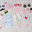 Wedding Photo Booth Prop Kit - 28 Count Style Me Pretty Banner 35014