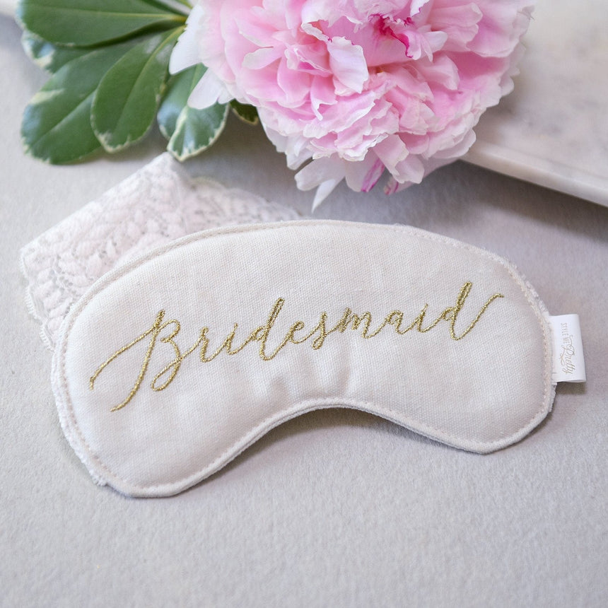 Bridesmaid Sleep Mask Style Me Pretty Sleep Mask 35074