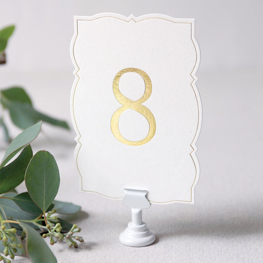 Ornate Wedding Table Numbers 1-25 Style Me Pretty Table Numbers