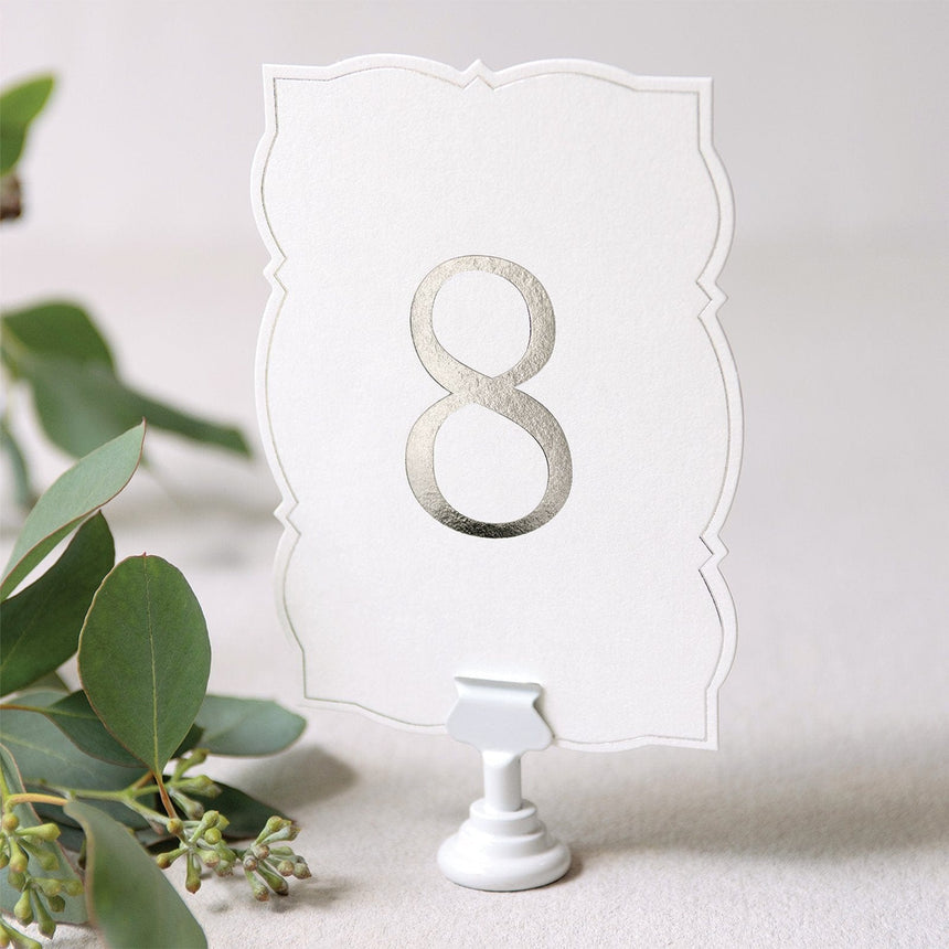 Ornate Wedding Table Numbers 1-25 Style Me Pretty Table Numbers