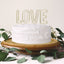 Gold Love Wedding Cake Topper Style Me Pretty Cake Topper 37432