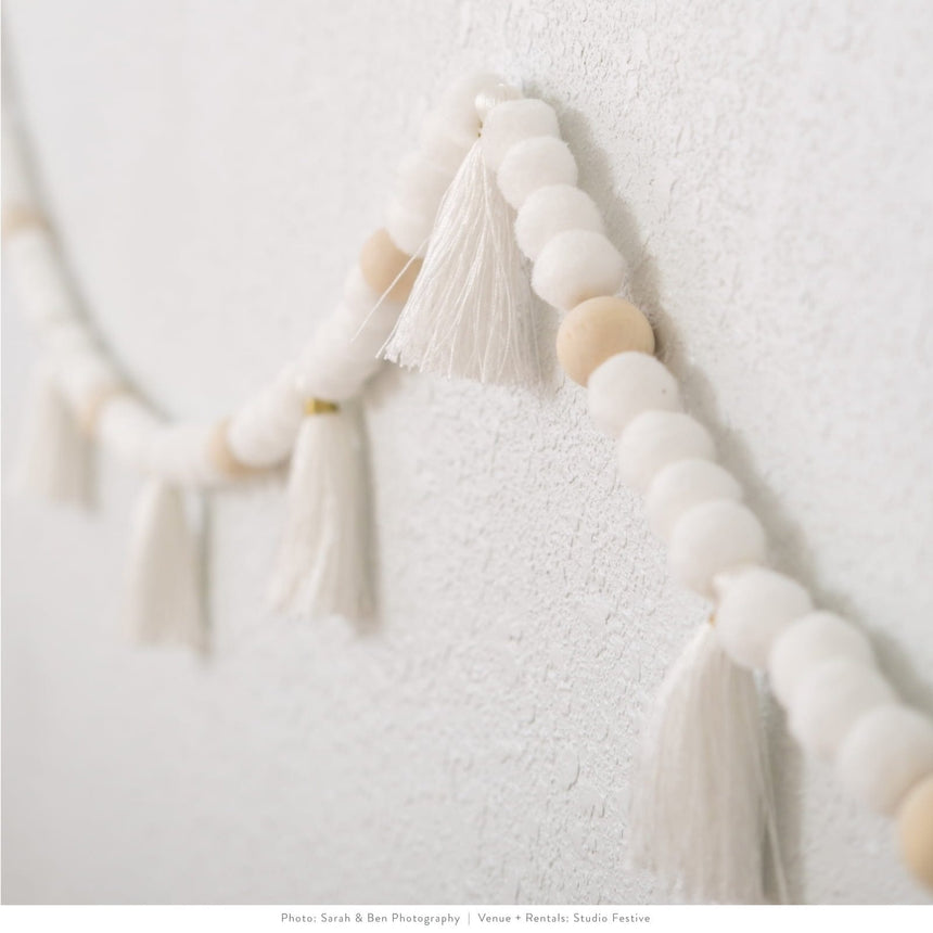 Bead and Tassel Garland Style Me Pretty Garland 38167