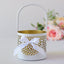 Gold Metal Flower Girl Basket Style Me Pretty Flower Girl Basket 41836