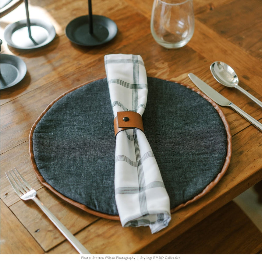 Chambray Placemat Style Me Pretty Placemat