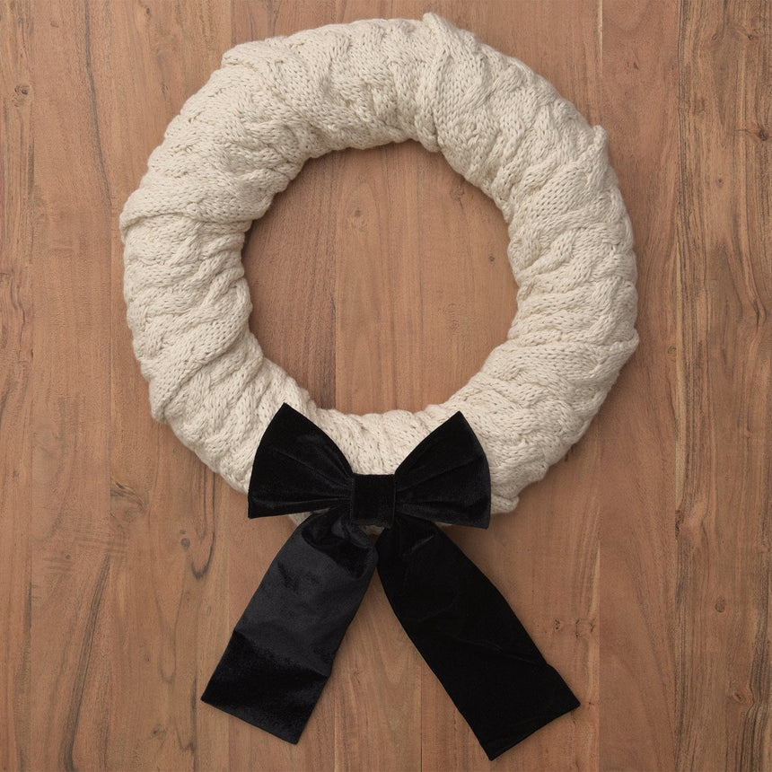 Sweater Knit Wreath Style Me Pretty Wreath 42278