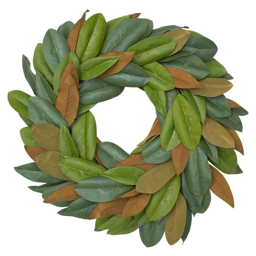 Faux Magnolia Wreath Style Me Pretty Wreath 42279