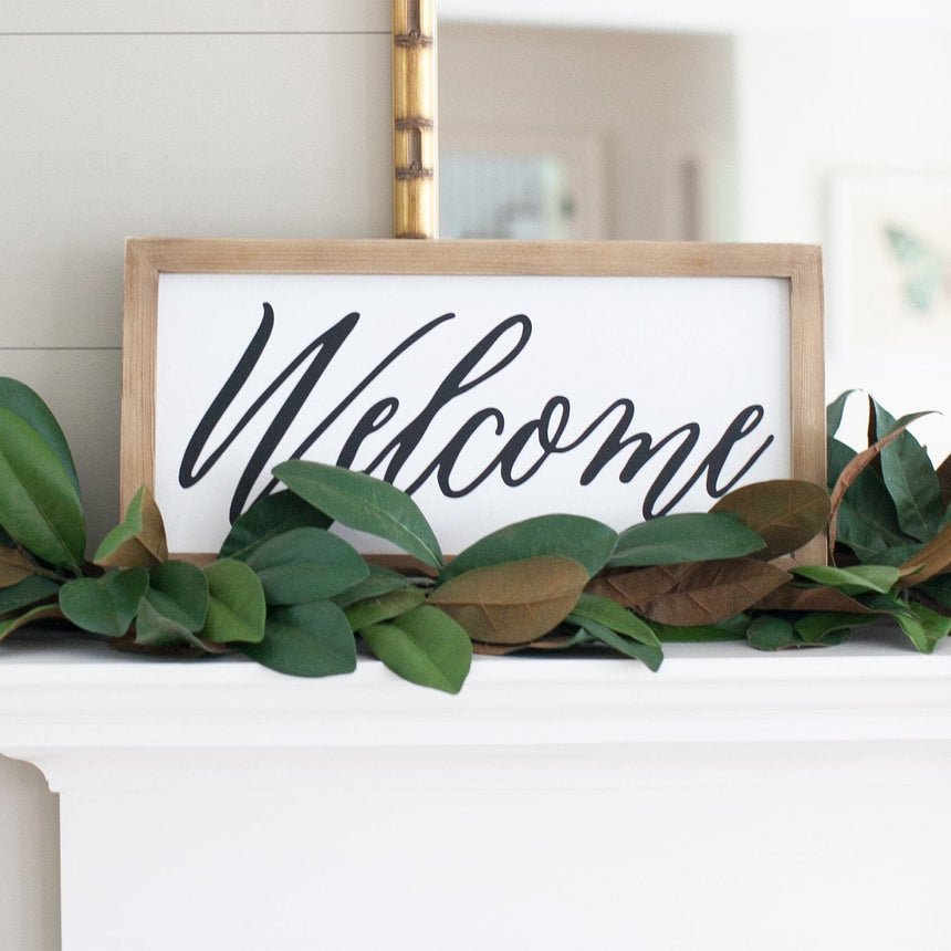 Farmhouse Style Welcome Sign Style Me Pretty Sign 42323