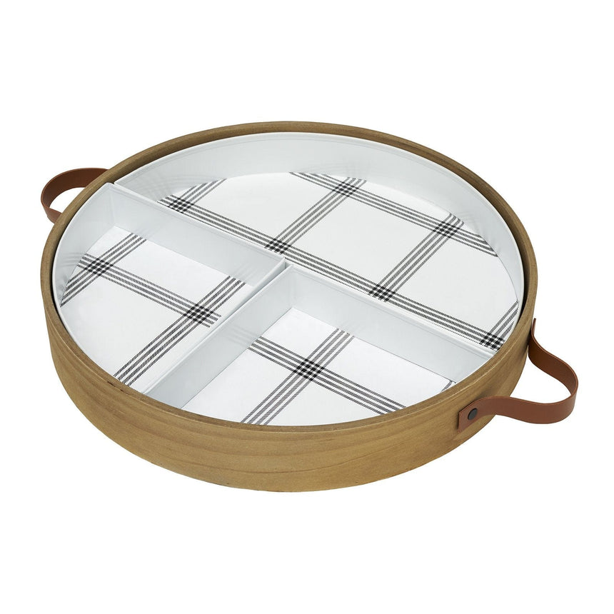 Plaid Modular Serving Tray Style Me Pretty Serving Tray 44687