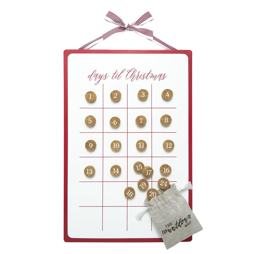 Traditional Advent Calendar with Magnets Style Me Pretty Calendar 45672