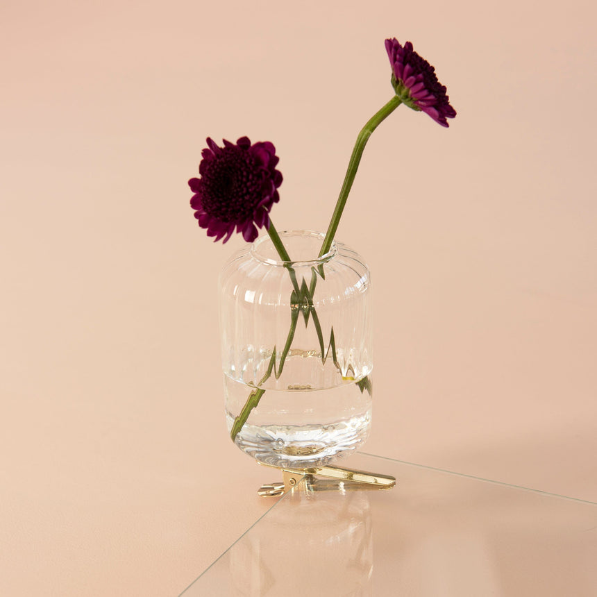 Glass Bud Vases with Clip - Set of 3 Style Me Pretty Vase 55835