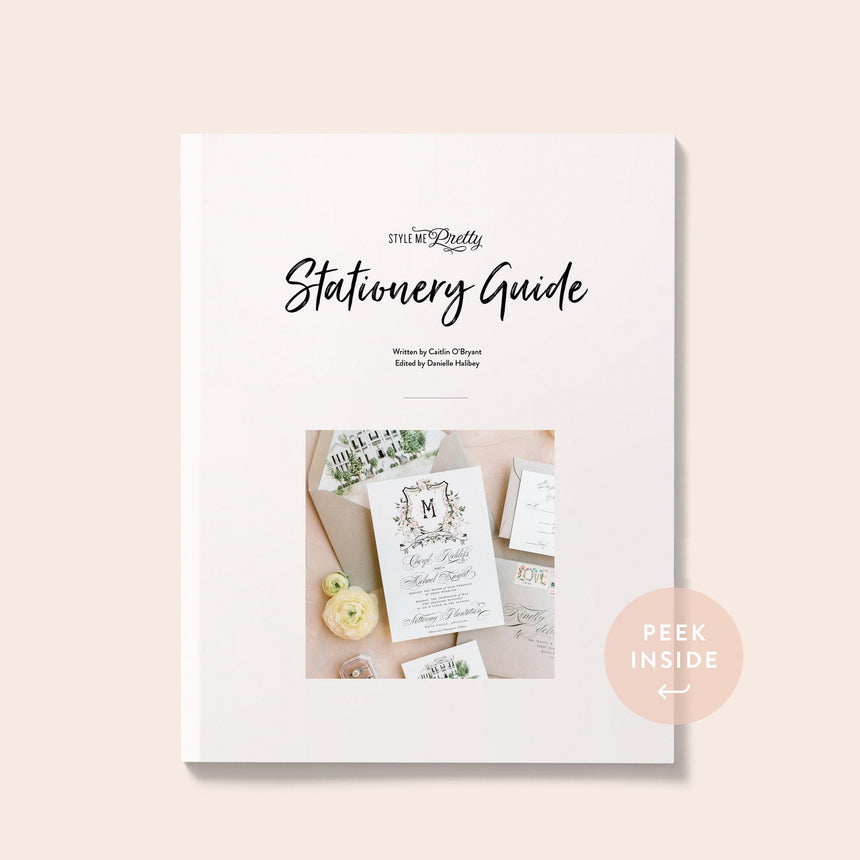 Stationery Guide Style Me Pretty Wedding Guide 88337